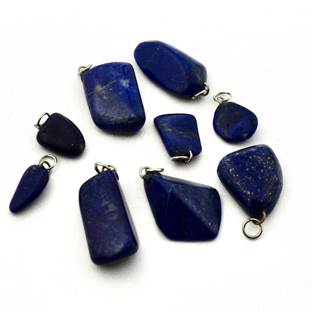 Lapis lazuli trommelsteenhangers